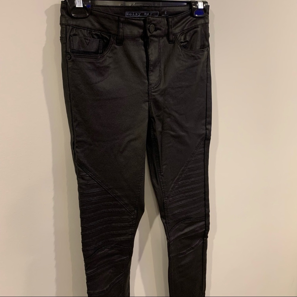 Noisy May Faux Leather Pants
